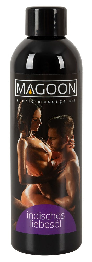 Magoon Indian · erotický masážní olej s mandlovou vůní, 200 ml