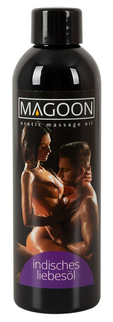 Magoon Indian · erotický masážní olej s mandlovou vůní, 200 ml