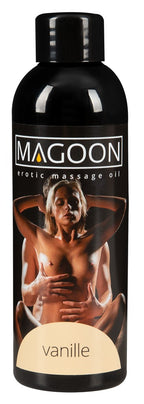 Magoon Vanilla · erotický masážní olej s vůní vanilky, 100 ml