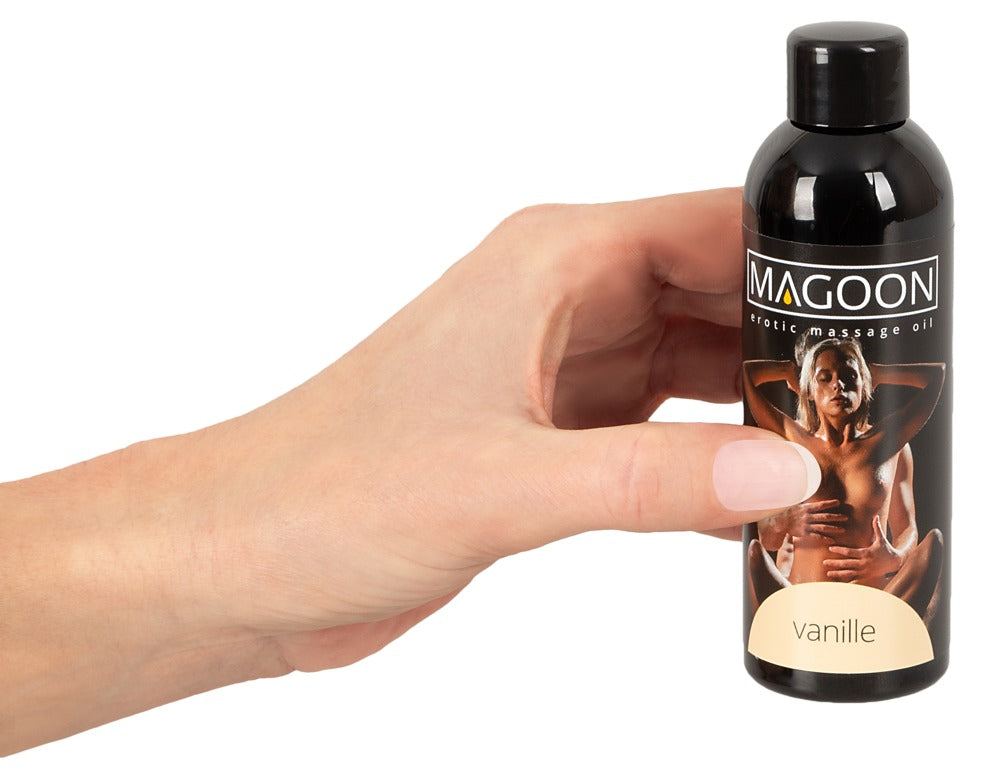 Magoon Vanilla · erotický masážní olej s vůní vanilky, 100 ml