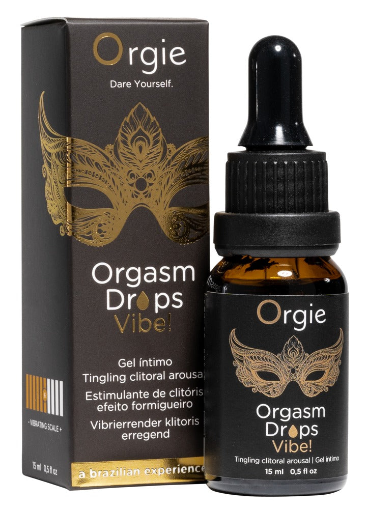 Orgie Orgasm Drops Vibe! · stimulační kapky na klitoris 15 ml