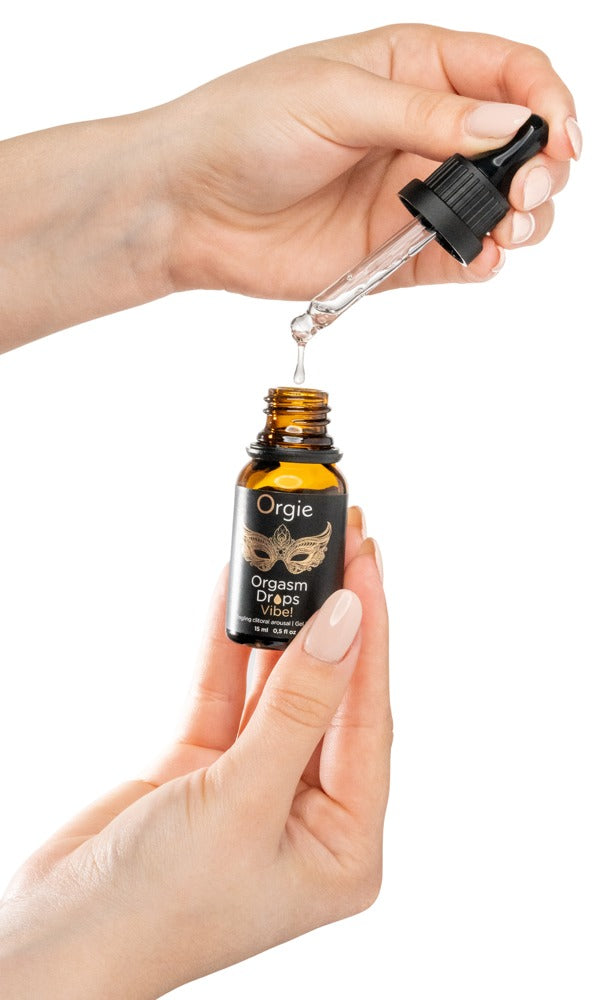 Orgie Orgasm Drops Vibe! · stimulační kapky na klitoris 15 ml