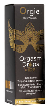 Orgie Orgasm Drops Vibe! · stimulační kapky na klitoris 15 ml