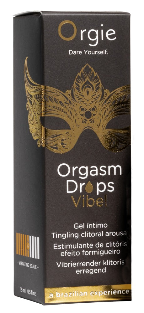 Orgie Orgasm Drops Vibe! · stimulační kapky na klitoris 15 ml