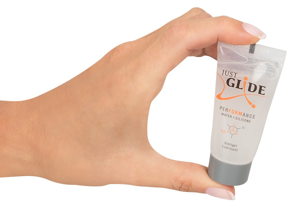 Just Glide Performance 20 ml · hybridní lubrikační gel