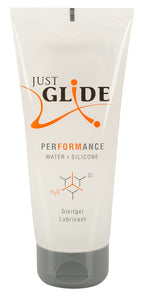 Just Glide Performance 200 ml · hybridní lubrikační gel