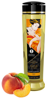 Shunga Erotic Massage Oil Stimulation · masážní olej, broskev, 240 ml
