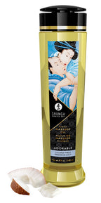 Shunga Erotic Massage Oil Adorable · masážní olej, kokos, 240 ml