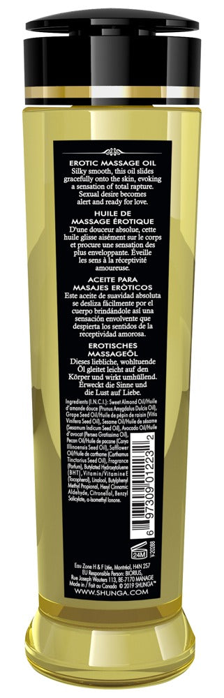 Shunga Erotic Massage Oil Amour · masážní olej 240 ml, sladký lotos