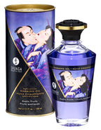 Shunga Aphrodisiac Warming Oil · hřejivý masážní olej 100 ml, exotické ovoce