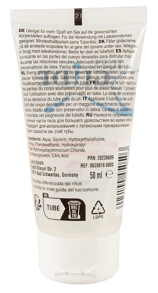 Just Glide Strawberry · lubrikační gel na bázi vody s jahodou · 50 ml