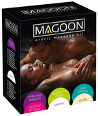Magoon sada masážních olejů (6 ks) · 6 × 50 ml