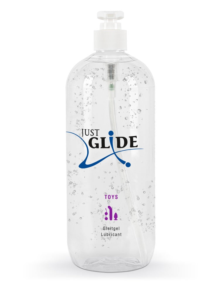 Just Glide Toy Lube · hustý lubrikant pro erotické pomůcky, 1 l