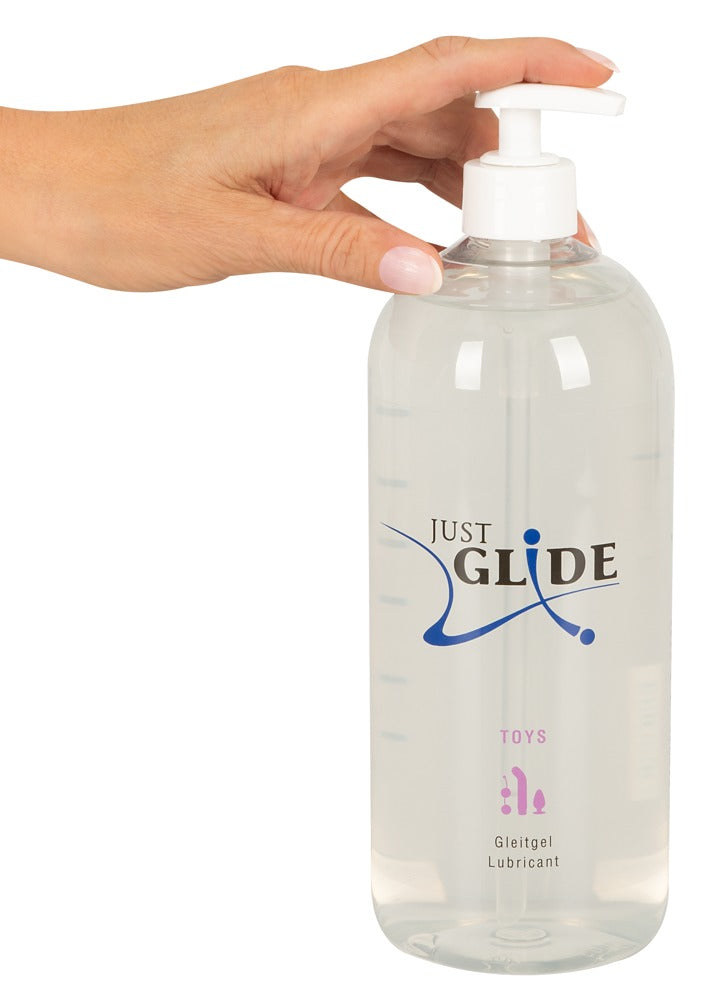 Just Glide Toy Lube · hustý lubrikant pro erotické pomůcky, 1 l