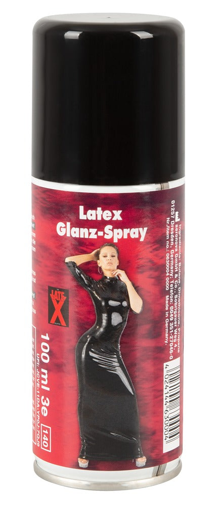 Late X lesk na latex ve spreji · péče o latex a lak · 100 ml