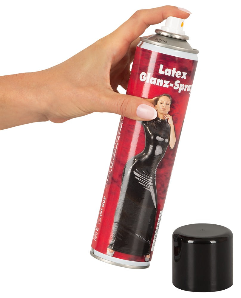 Late X lesk na latex ve spreji · péče o latex a lak · 400 ml