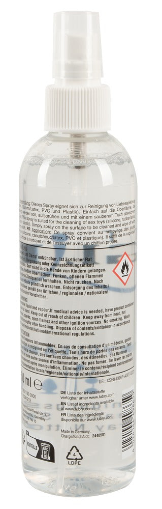 Just Glide Cleaner · čisticí sprej na erotické pomůcky, 250 ml