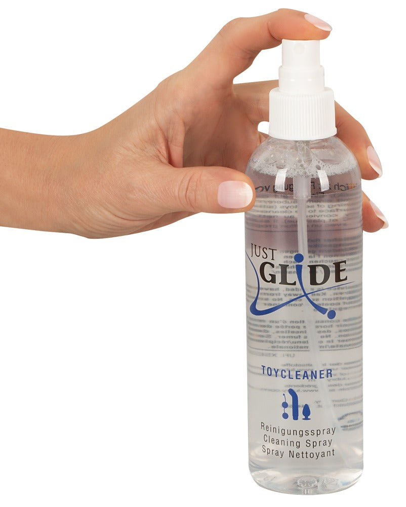 Just Glide Cleaner · čisticí sprej na erotické pomůcky, 250 ml