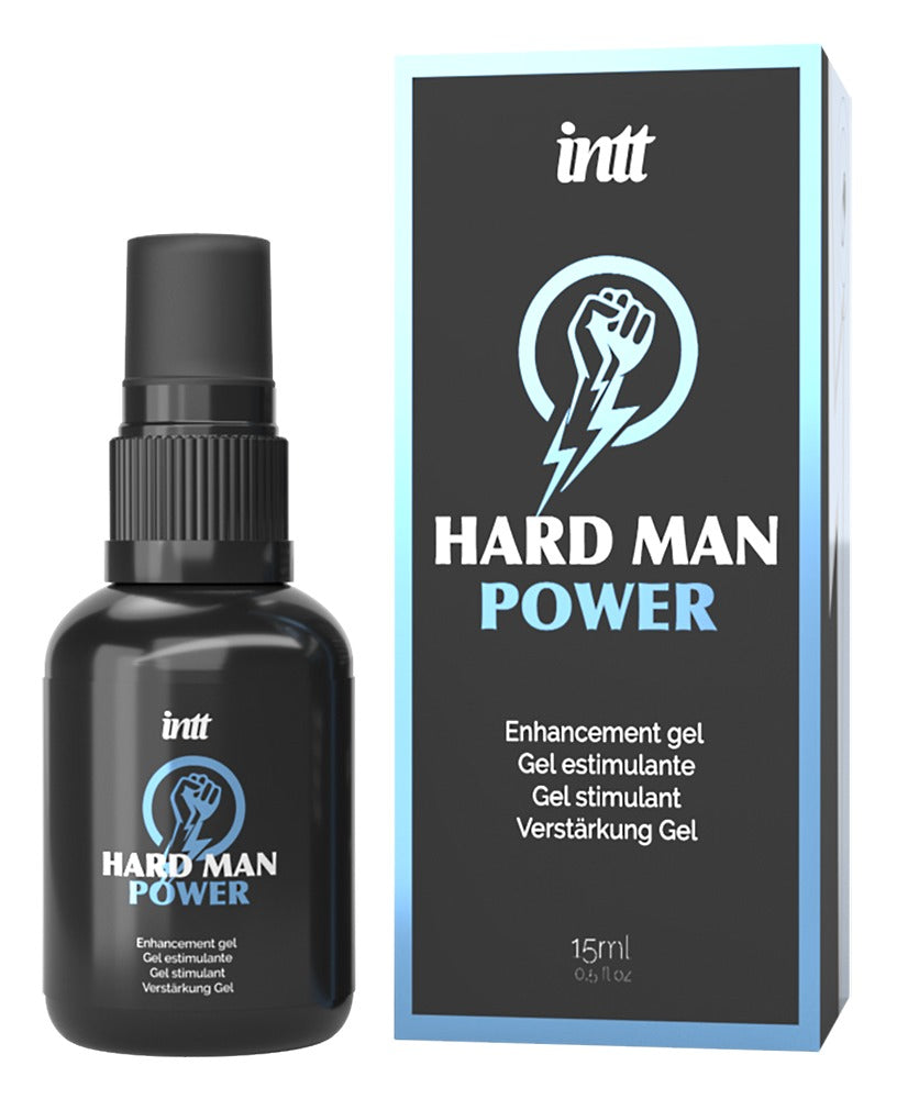 Intt Hard Man Power · stimulační gel pro muže 15 ml