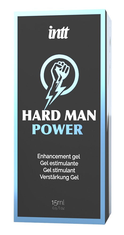 Intt Hard Man Power · stimulační gel pro muže 15 ml