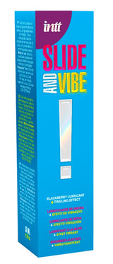 Intt Slide and Vibe! · ostružinový lubrikant s brnivým efektem 35 ml