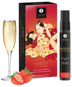 Shunga Waves of Pleasure Strawberry Wine · ústní sprej pro orální hru, 20 ml
