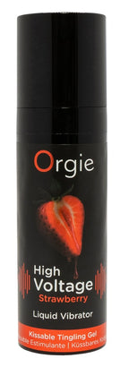 Orgie High Voltage · stimulační gel s jahodovou příchutí 15 ml