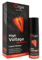 Orgie High Voltage · stimulační gel s jahodovou příchutí 15 ml