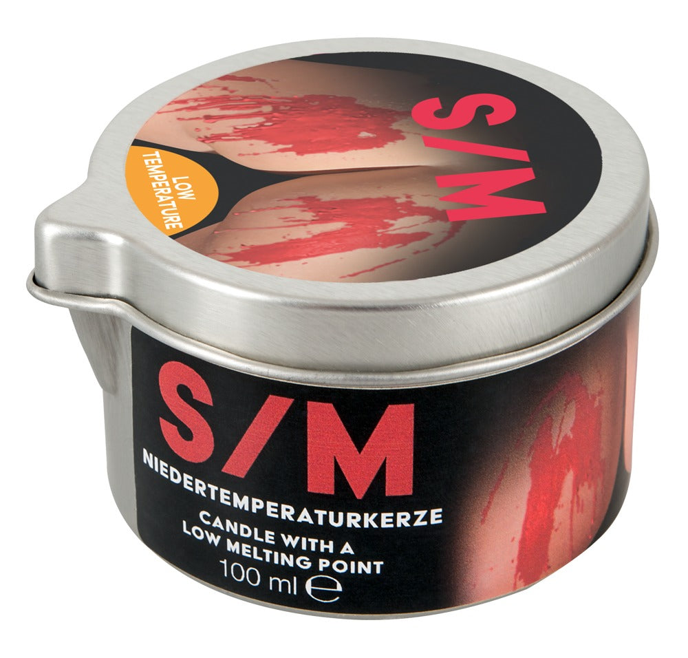 S/M Candle Soft · svíčka na hry s voskem, 100 ml