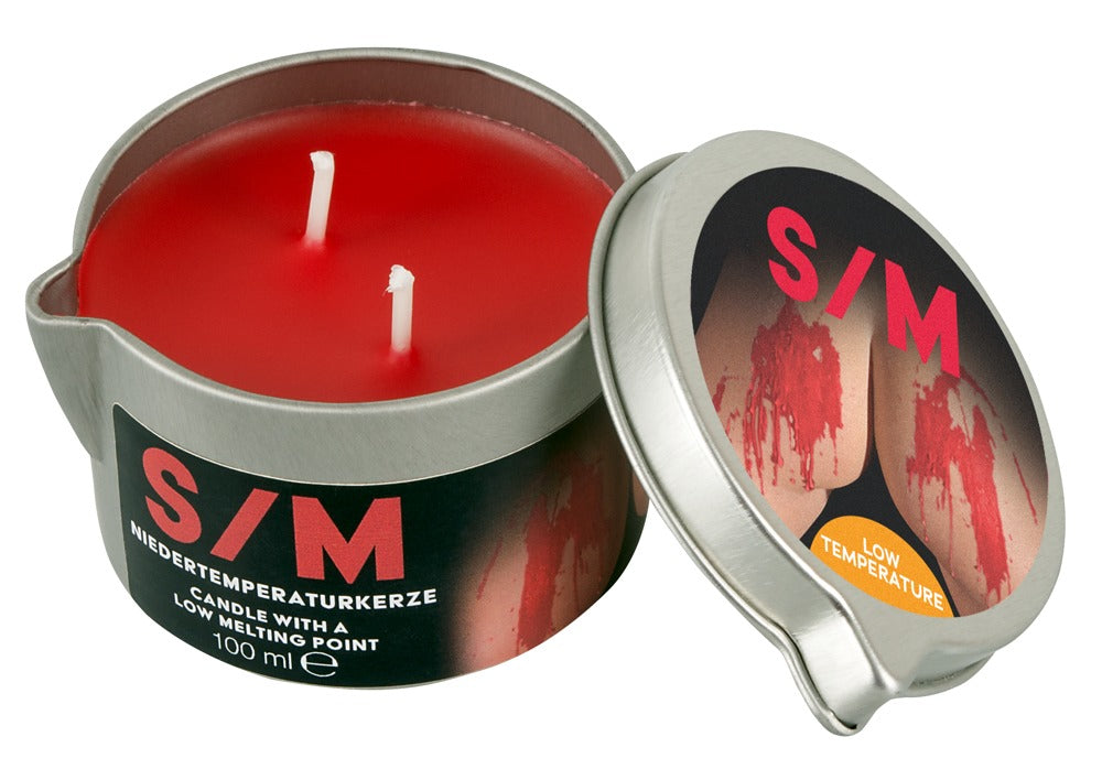S/M Candle Soft · svíčka na hry s voskem, 100 ml