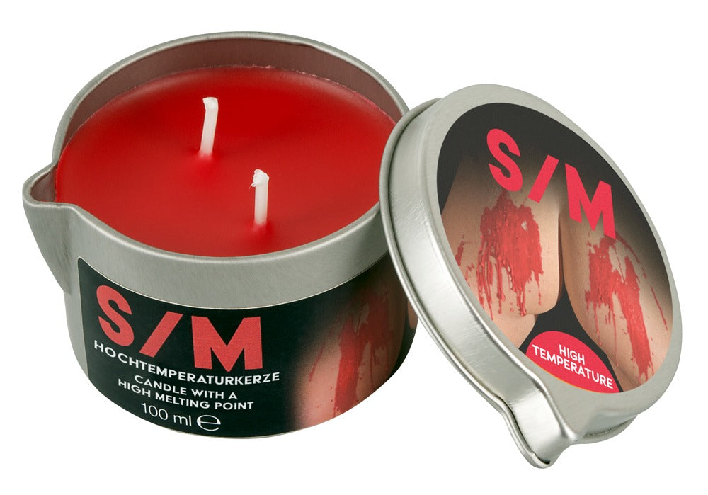 S/M Candle Hot · svíčka na hry s voskem, 100 ml