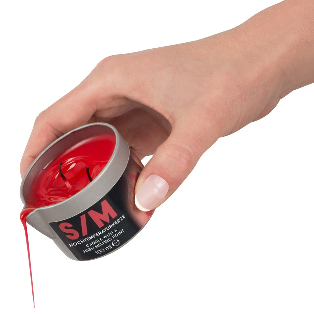 S/M Candle Hot · svíčka na hry s voskem, 100 ml