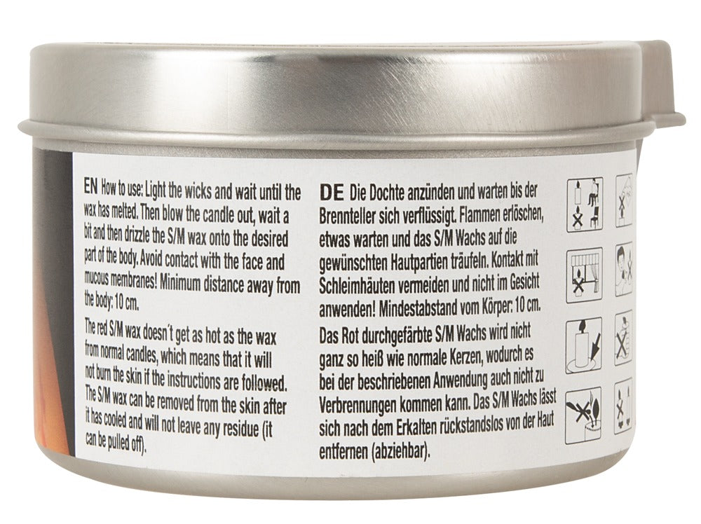 S/M Candle Hot · svíčka na hry s voskem, 100 ml