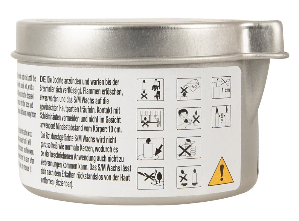 S/M Candle Hot · svíčka na hry s voskem, 100 ml