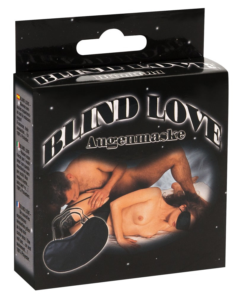 Blind Love · černá maska na oči