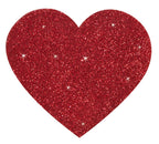 Cottelli Nipple Stickers Heart · třpytivé nálepky na bradavky