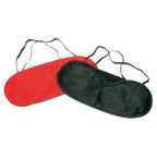 Cottelli Blindfold Set · sada 2 masek na oči, červená a černá