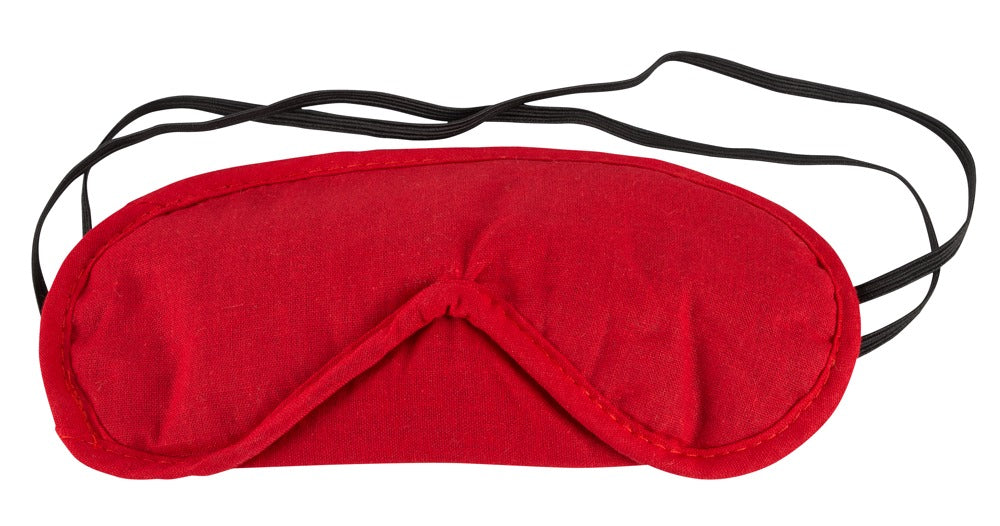 Cottelli Blindfold Set · sada 2 masek na oči, červená a černá