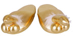 Penis Slippers Gold · zlaté pantofle