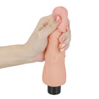 Lovetoy Real Softee · realistické vibrační dildo z cyberkůže, 18 cm