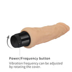 Lovetoy Xtreme Feel Cyberskin Vibrator · realistický vibrátor, 20 cm