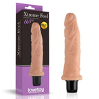 Lovetoy 7.5'' Xtreme Feel Cyberskin Vibrator · realistický vibrátor, průměr 4,2 cm