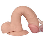 Lovetoy The Ultra Soft Dude · realistické dildo s přísavkou, 22 cm