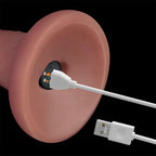 6'' Vibrating Dual Density Power Cock
