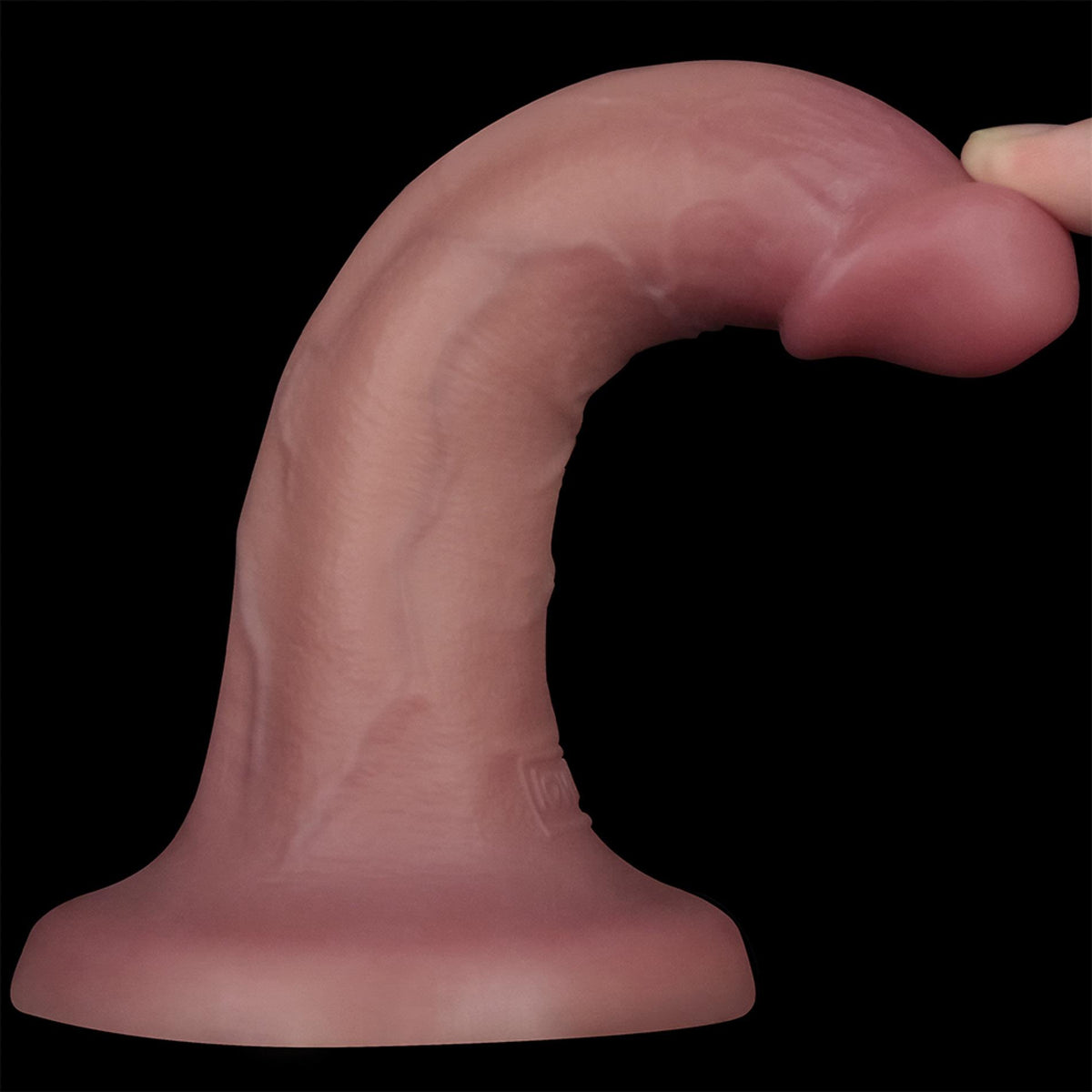 6'' Vibrating Dual Density Power Cock