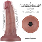 6'' Vibrating Dual Density Power Cock