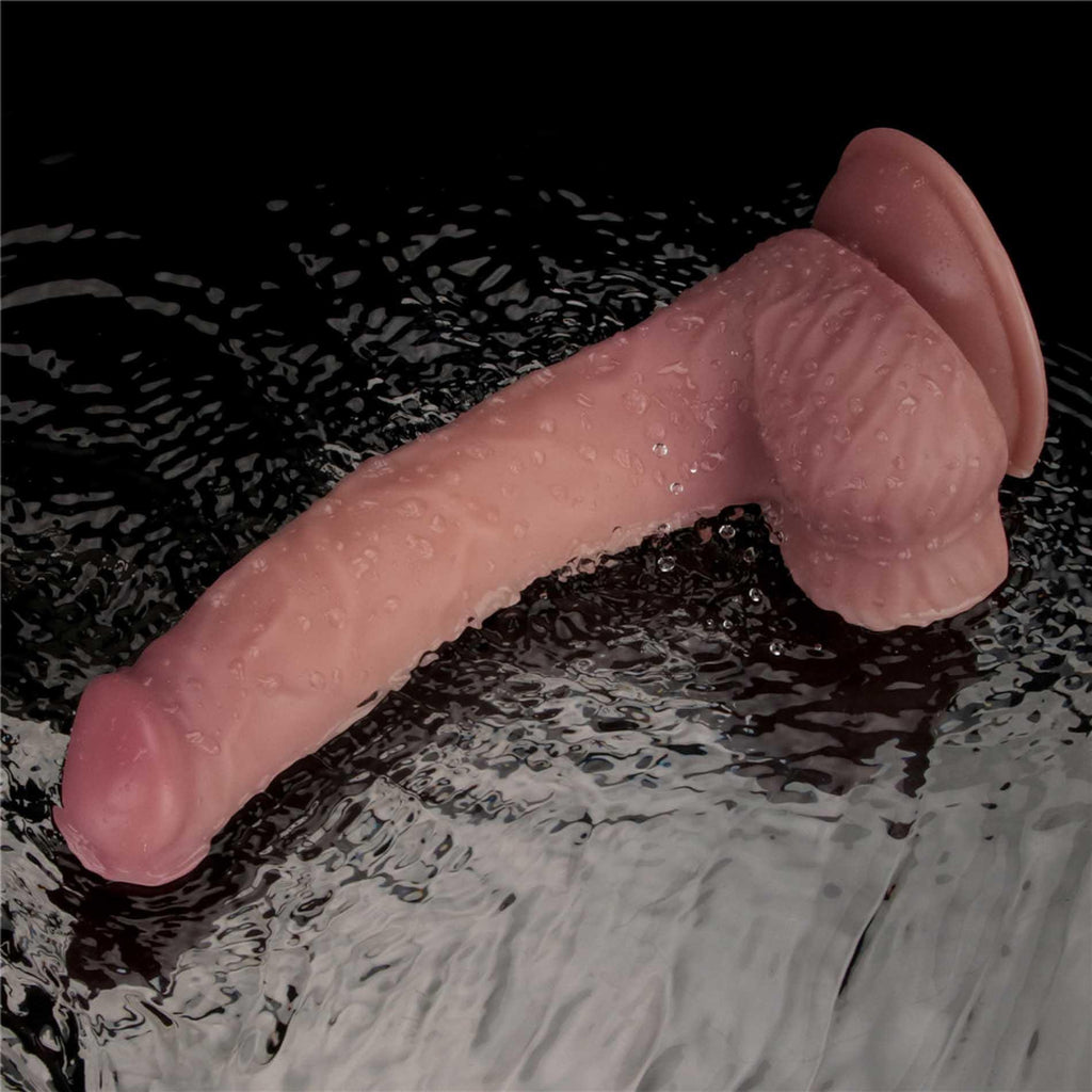 9'' Vibrating Dual Density Power Cock