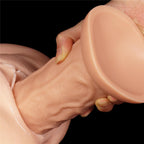 Lovetoy 9,5" Realistic Curved Dildo · realistické zakřivené dildo