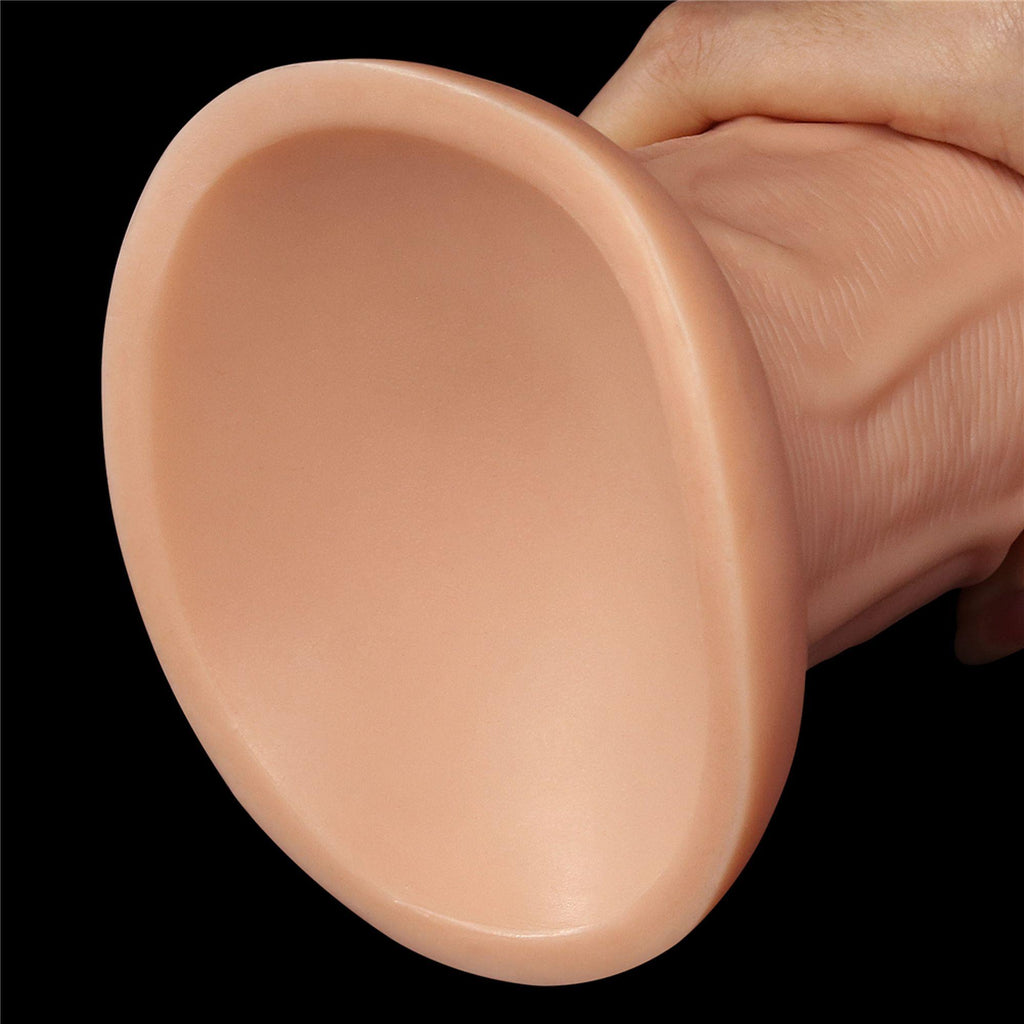 Lovetoy 9,5" Realistic Curved Dildo · realistické zakřivené dildo