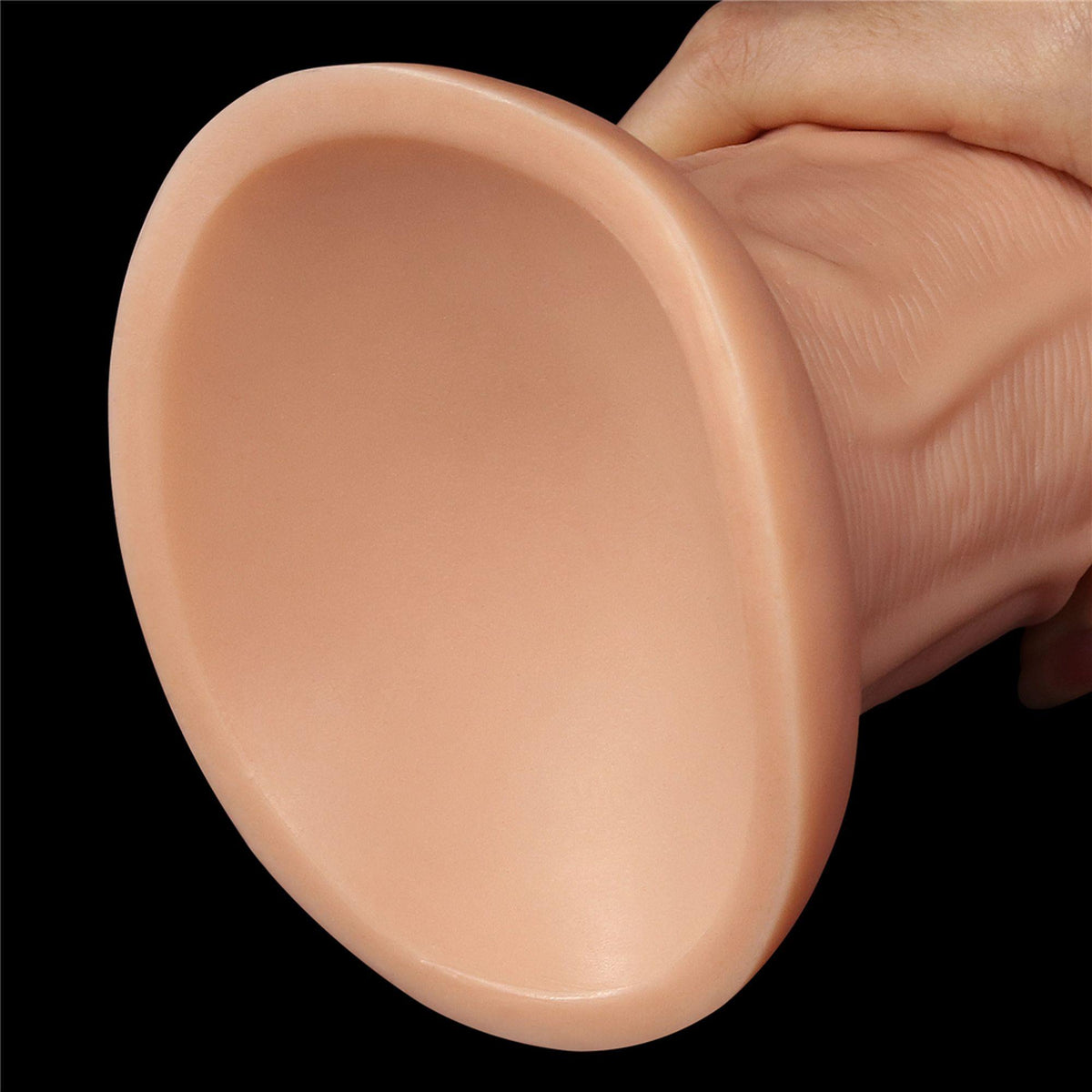 Lovetoy 9,5" Realistic Curved Dildo · realistické zakřivené dildo